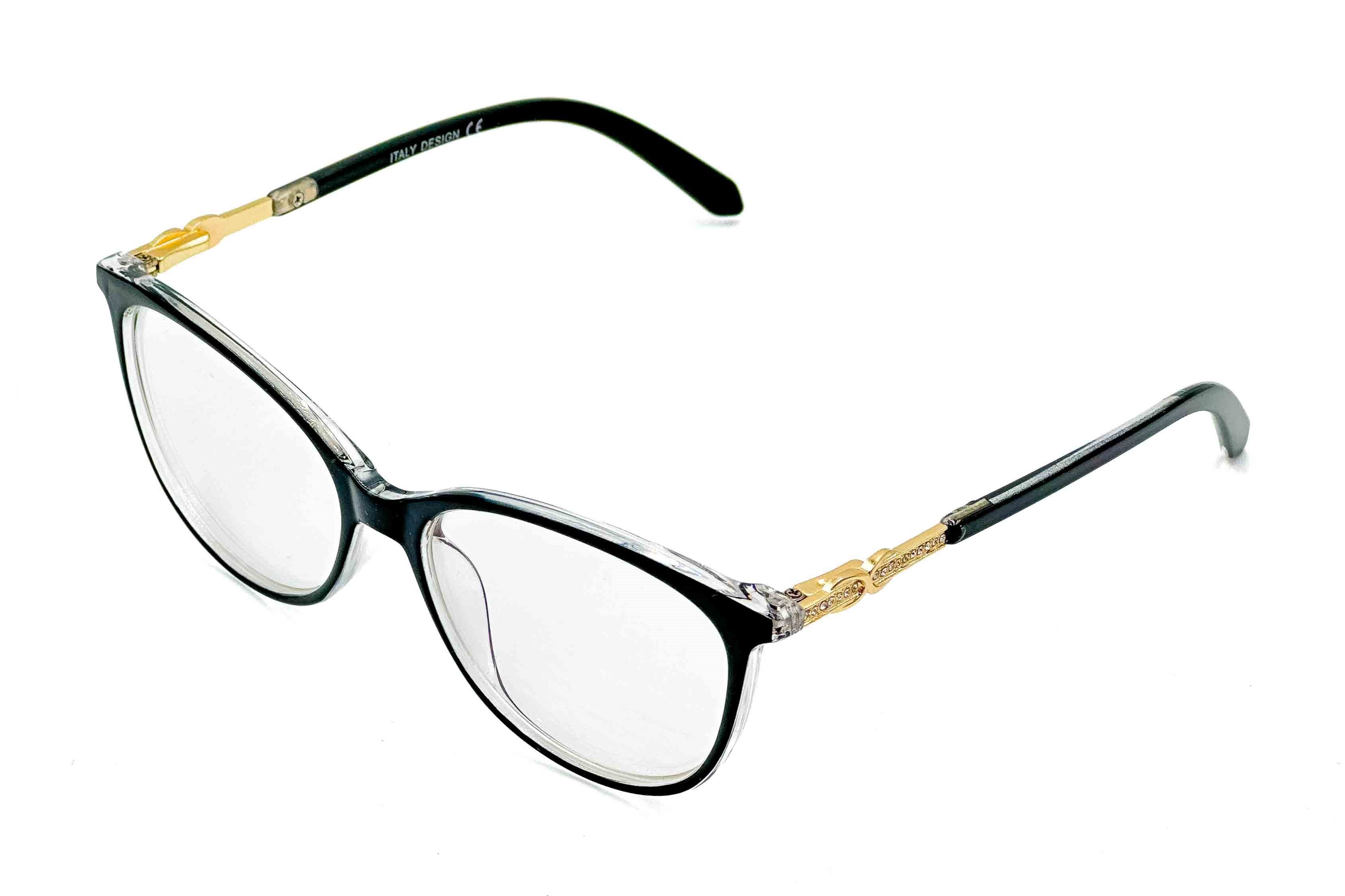 Rama Ochelari Luvia Negru/Transparent - RM01