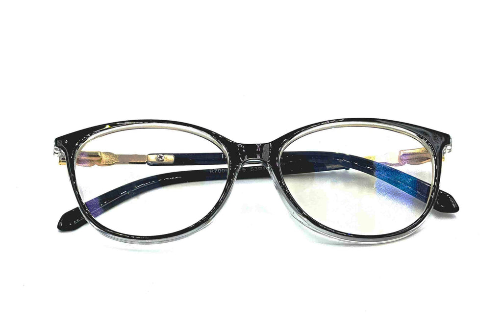 Rama Ochelari Luvia Negru/Transparent - RM01