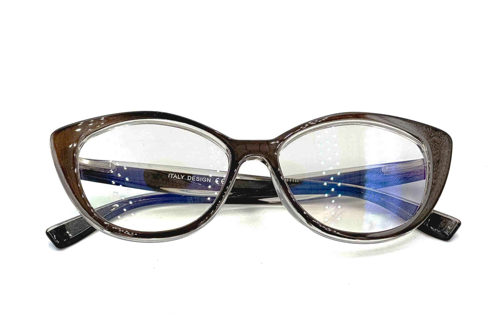 Rama Ochelari Raya Negru Transparent - RM41